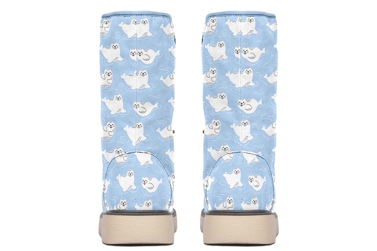 Seal Pattern Polar Vibe Boots