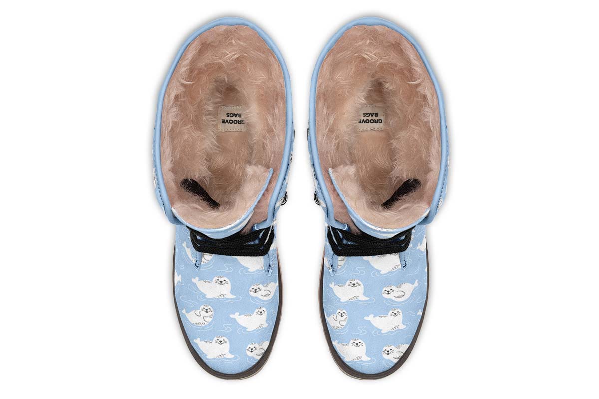 Seal Pattern Polar Vibe Boots