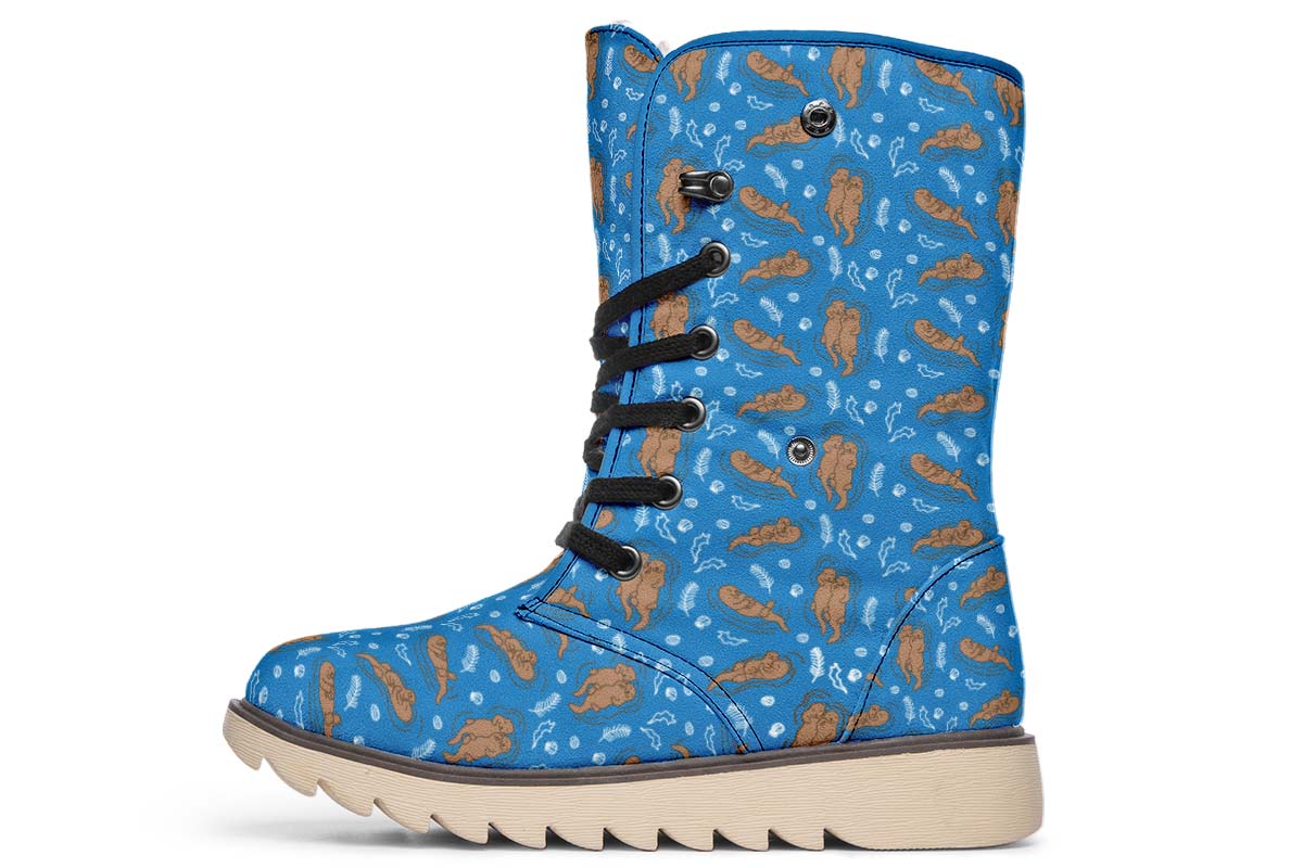Swimming Sea Otters Polar Vibe Boots