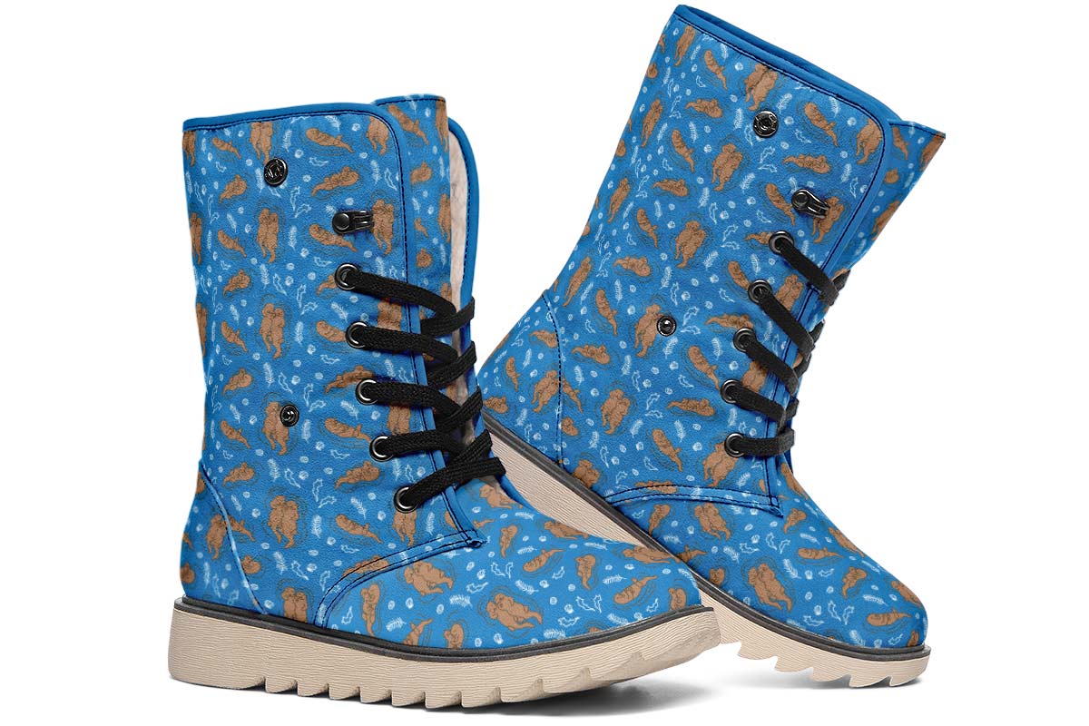Swimming Sea Otters Polar Vibe Boots