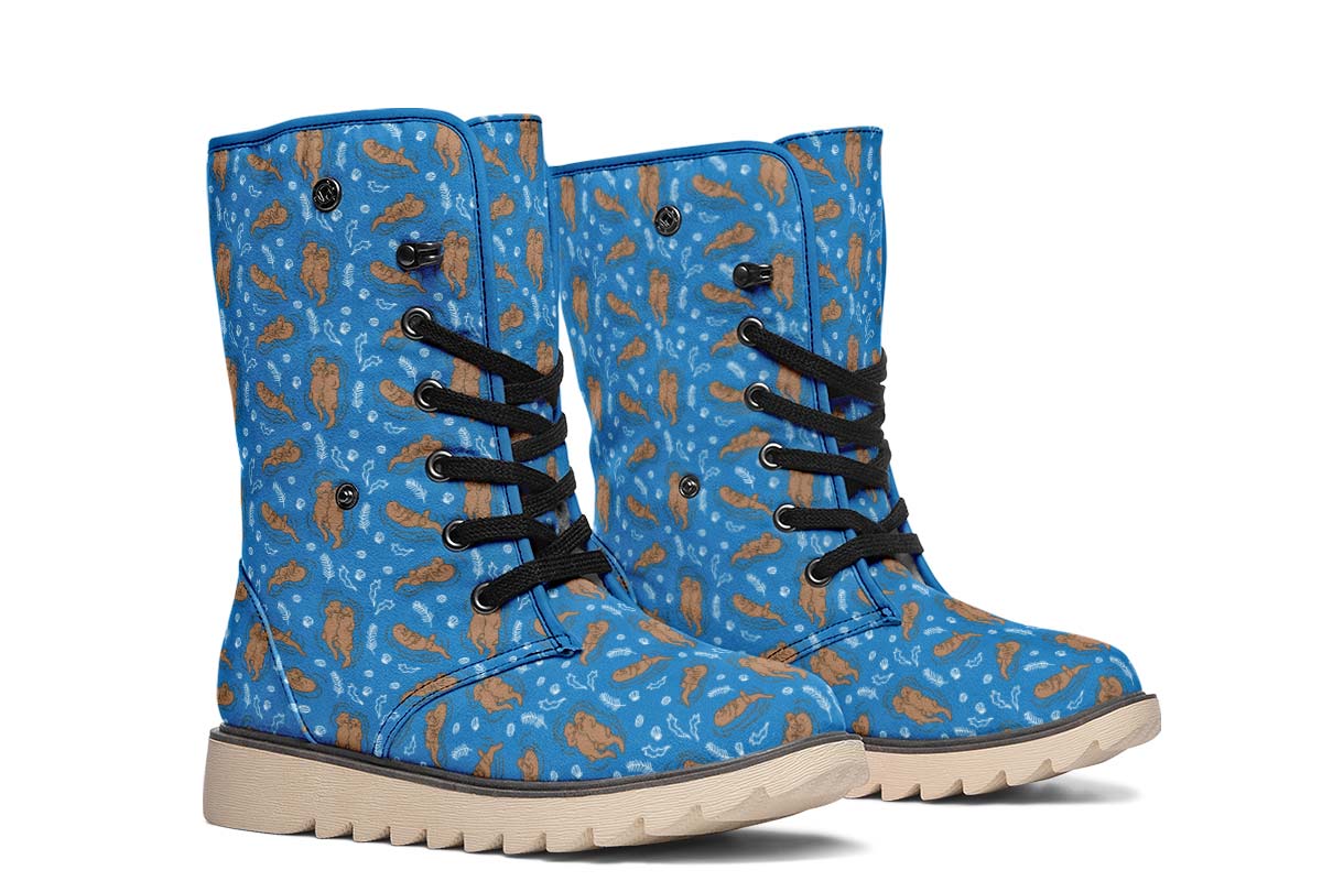 Swimming Sea Otters Polar Vibe Boots