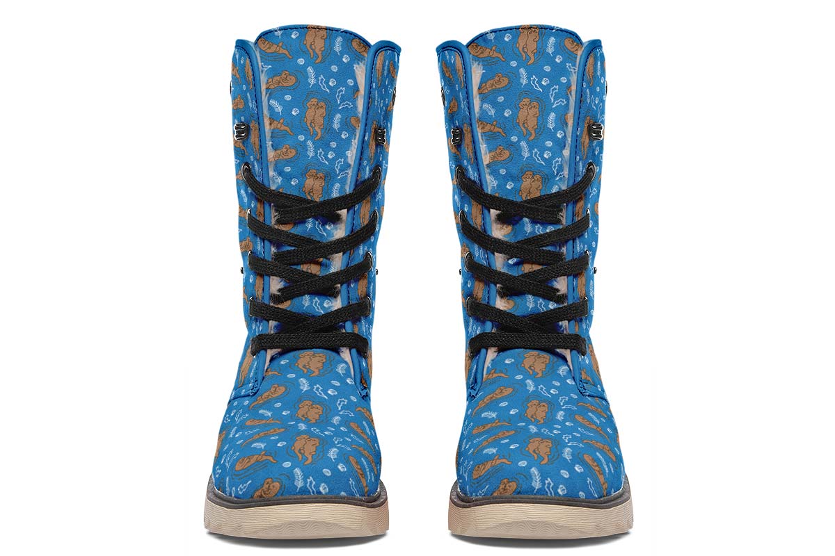 Swimming Sea Otters Polar Vibe Boots