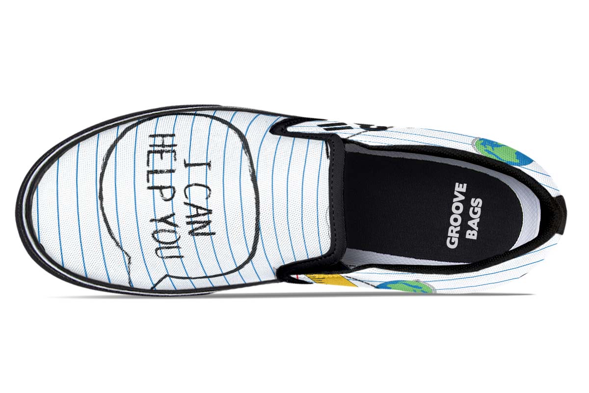 Bold Teacher Slip-On Shoes
