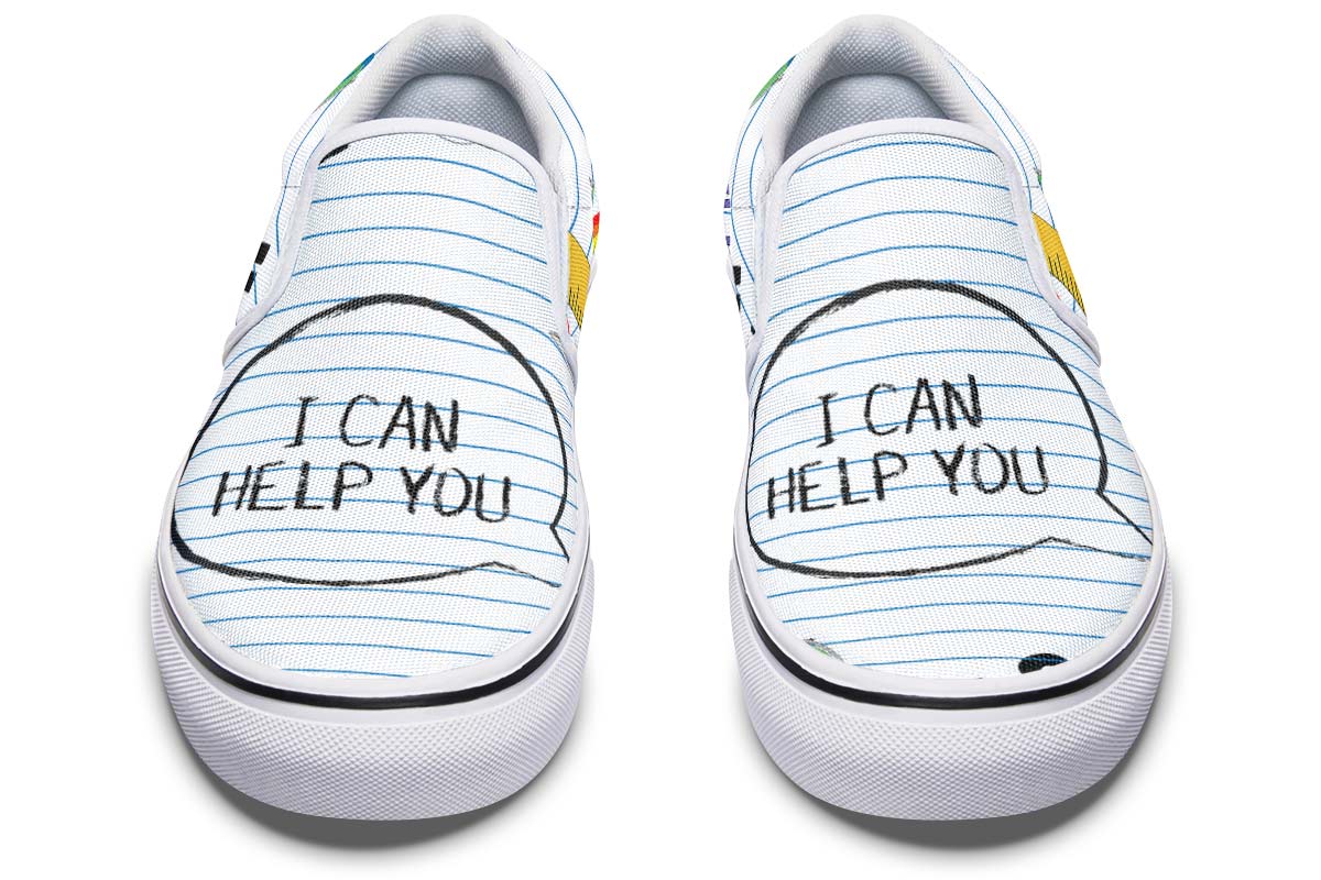 Bold Teacher Slip-On Shoes