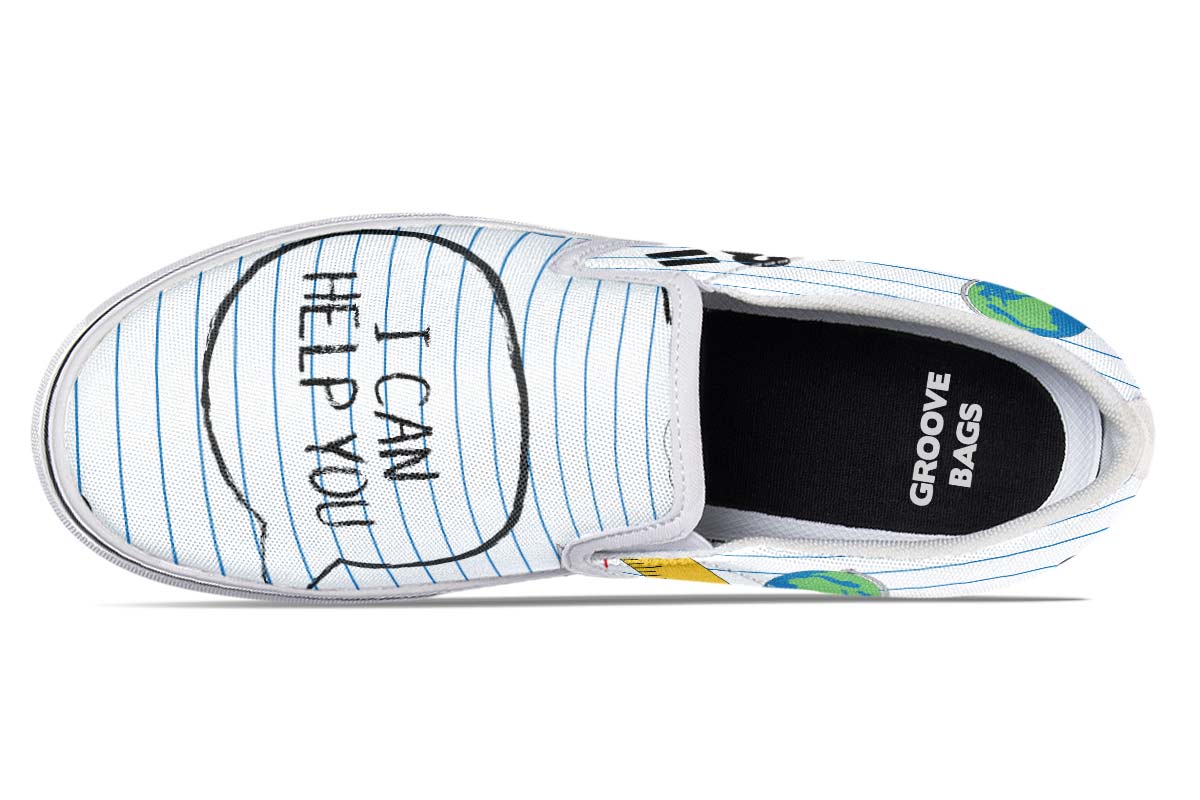 Bold Teacher Slip-On Shoes