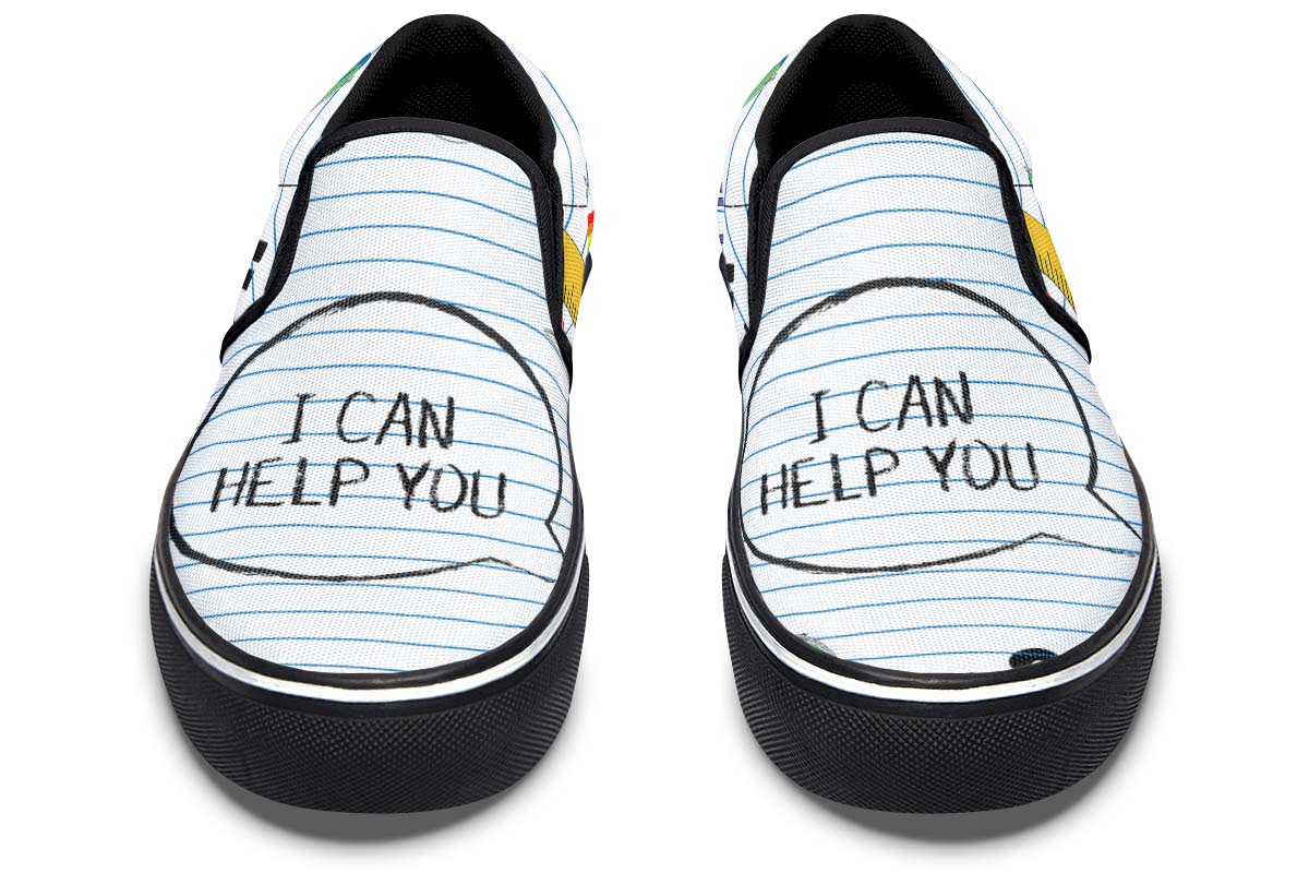 Bold Teacher Slip-On Shoes