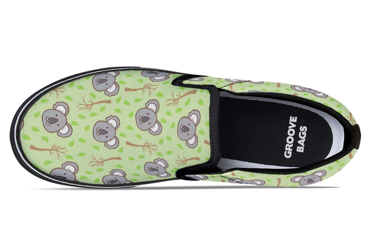 Cute Koala Slip-On Shoes
