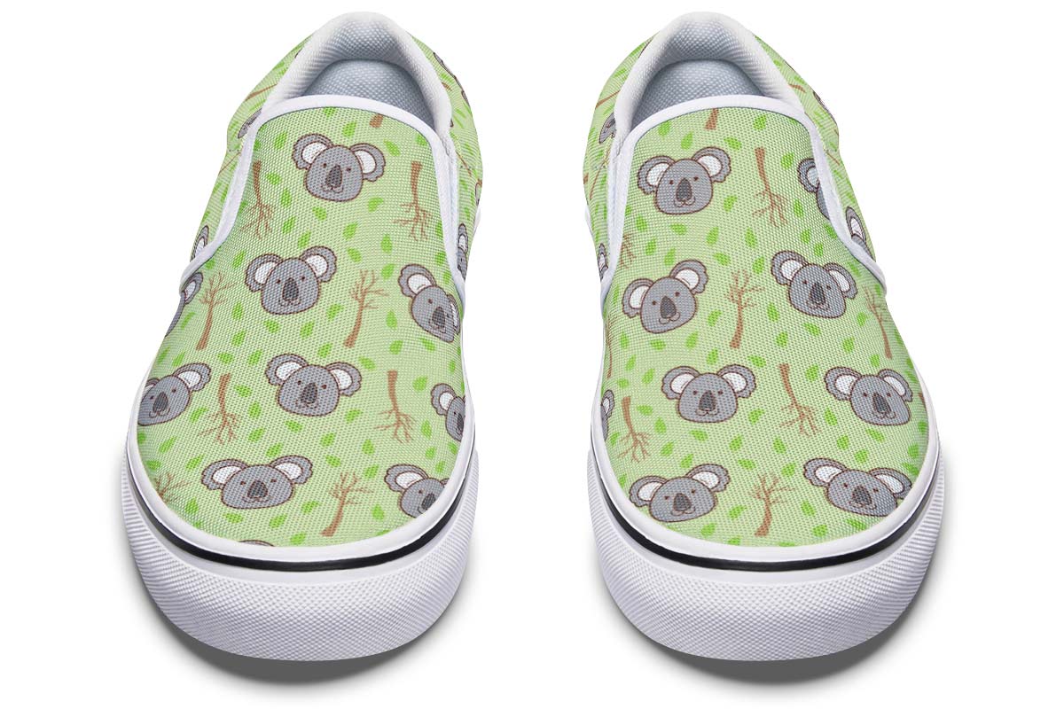Cute Koala Slip-On Shoes