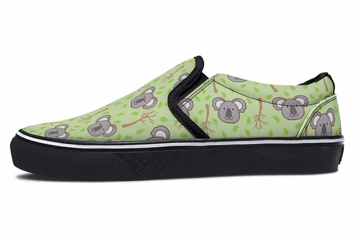 Cute Koala Slip-On Shoes