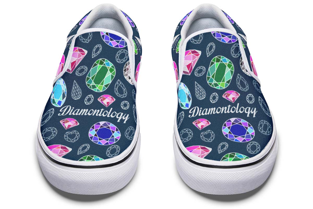 Diamontology Slip-On Shoes