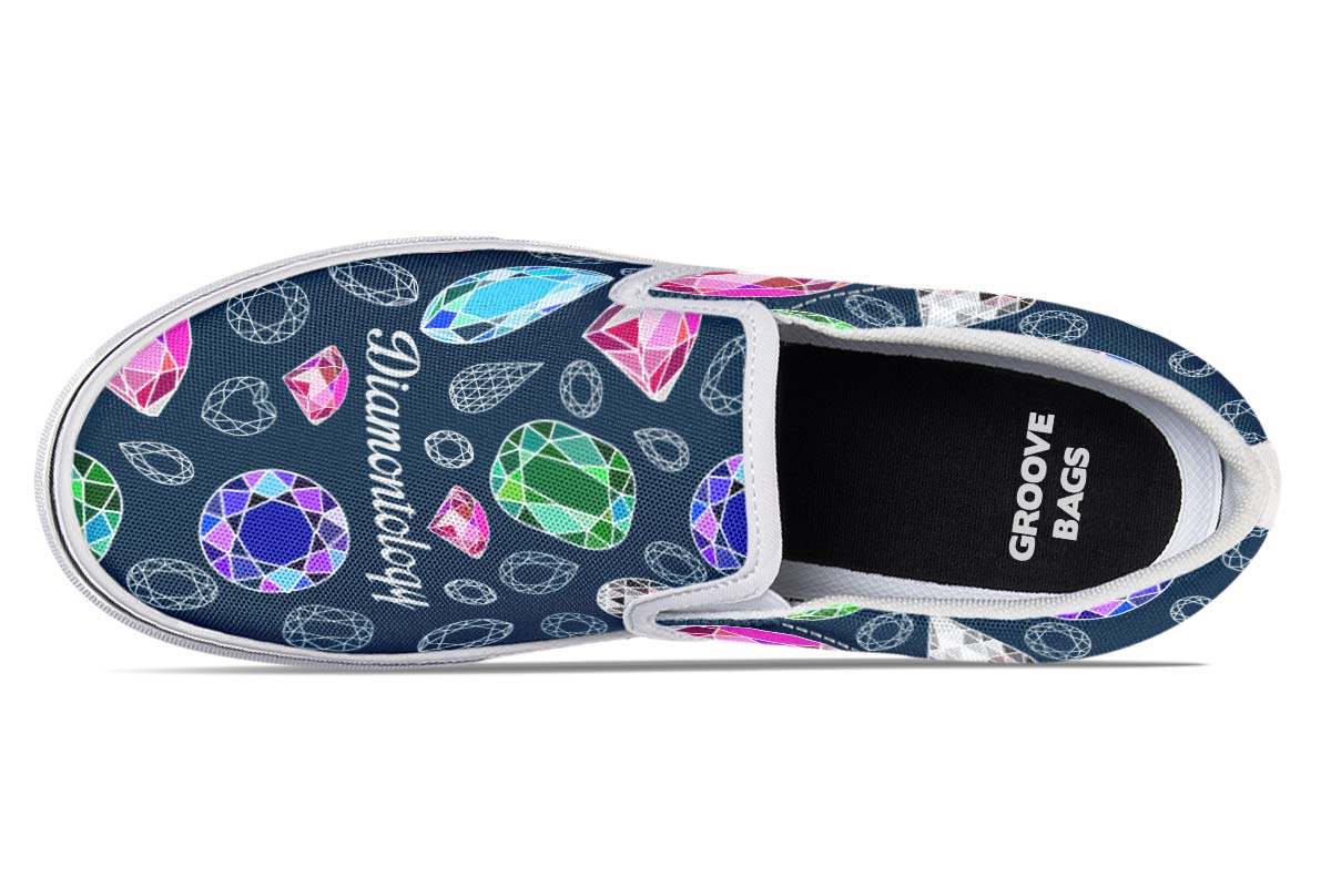 Diamontology Slip-On Shoes