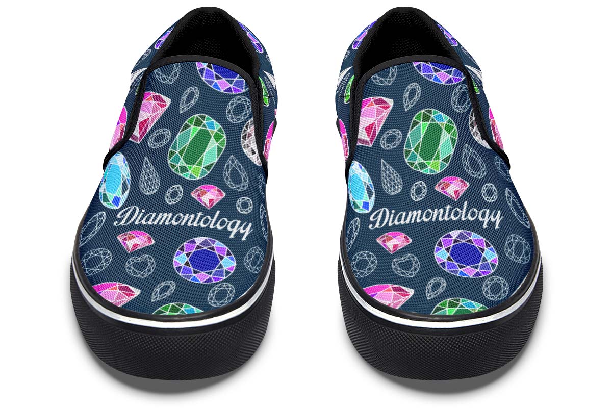 Diamontology Slip-On Shoes