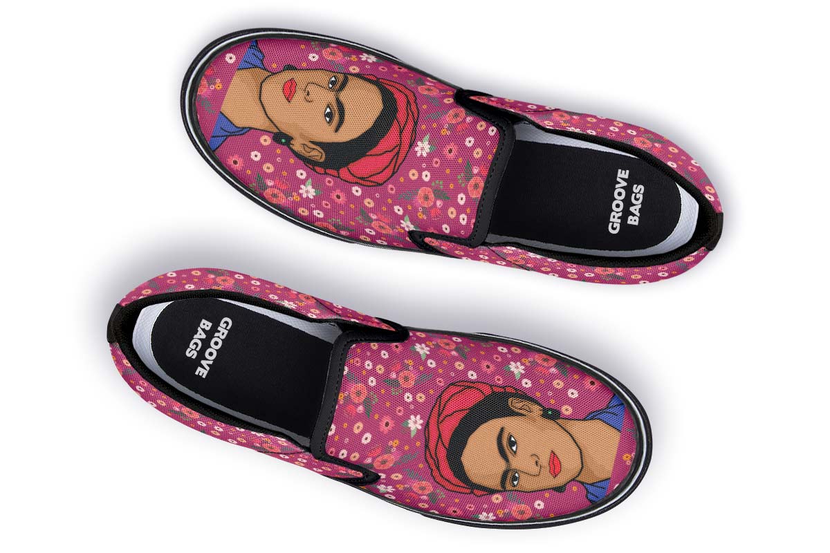 Floral Frida Slip-On Shoes