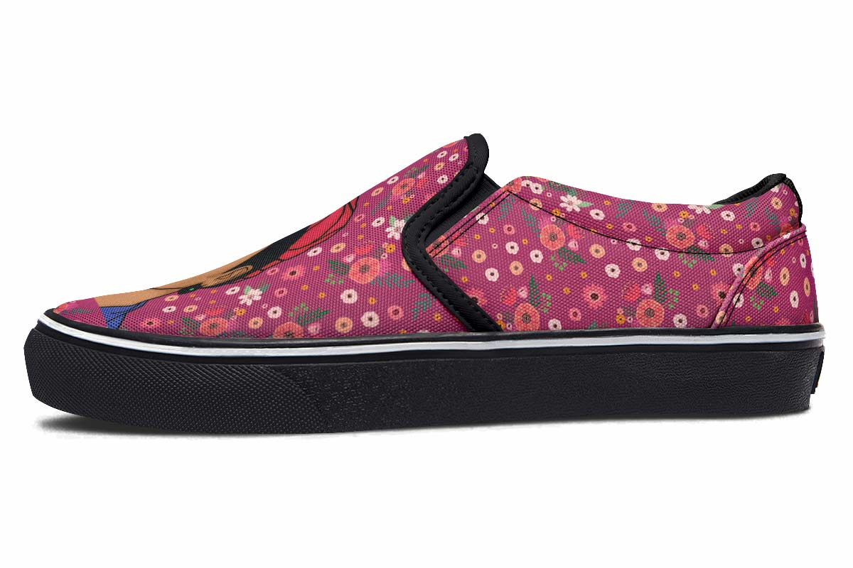 Floral Frida Slip-On Shoes