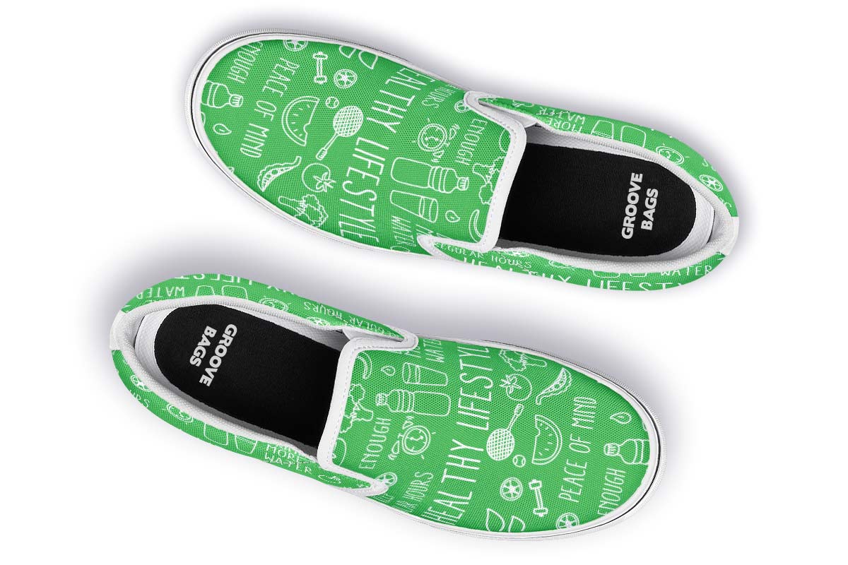 Healthy Diet Slip-On Shoes