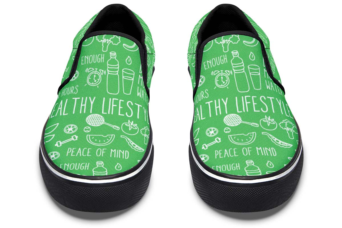 Healthy Diet Slip-On Shoes