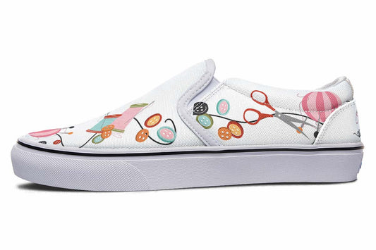 I Heart Sewing Slip-On Shoes