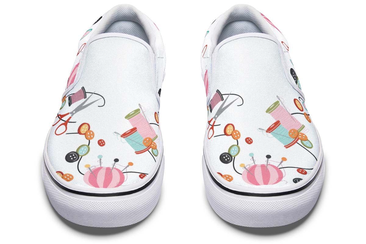 I Heart Sewing Slip-On Shoes