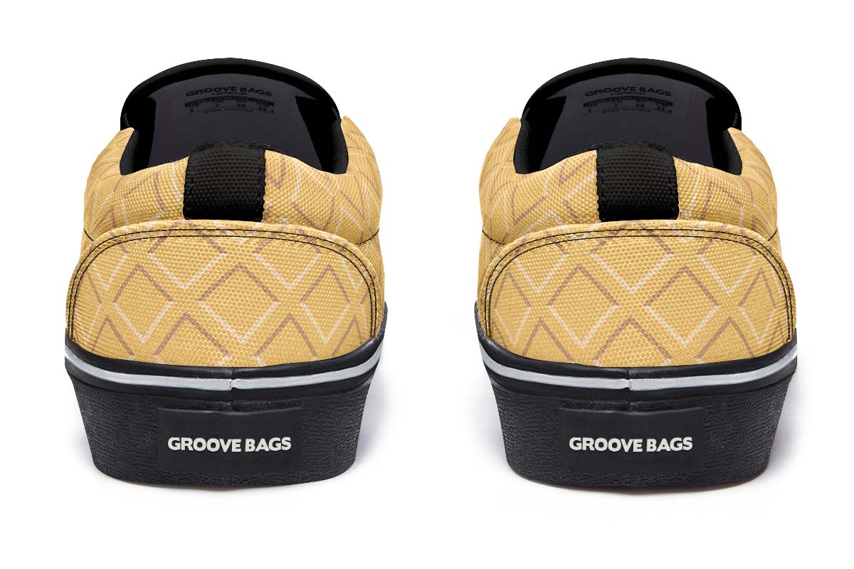Ice Cream Cone Slip-On Shoes