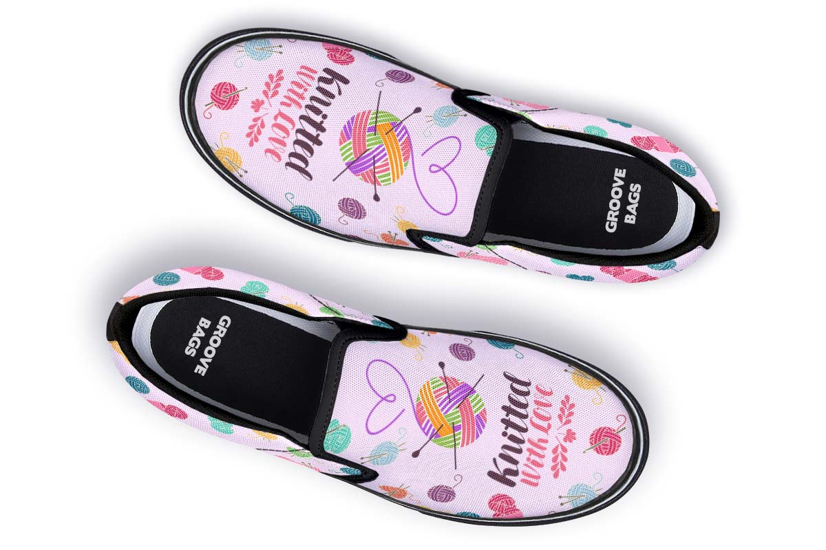 Knitted With Love Slip-On Shoes