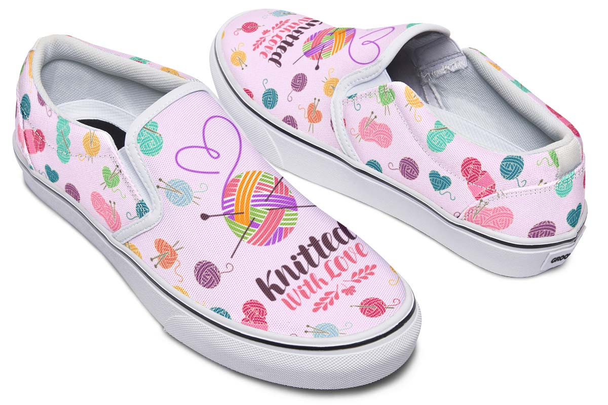 Knitted With Love Slip-On Shoes