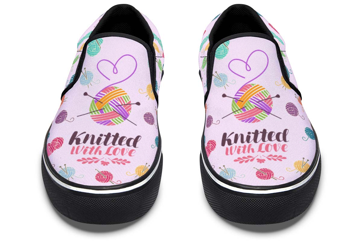 Knitted With Love Slip-On Shoes
