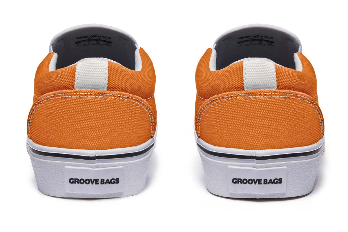 Pumpkin Face Slip-On Shoes