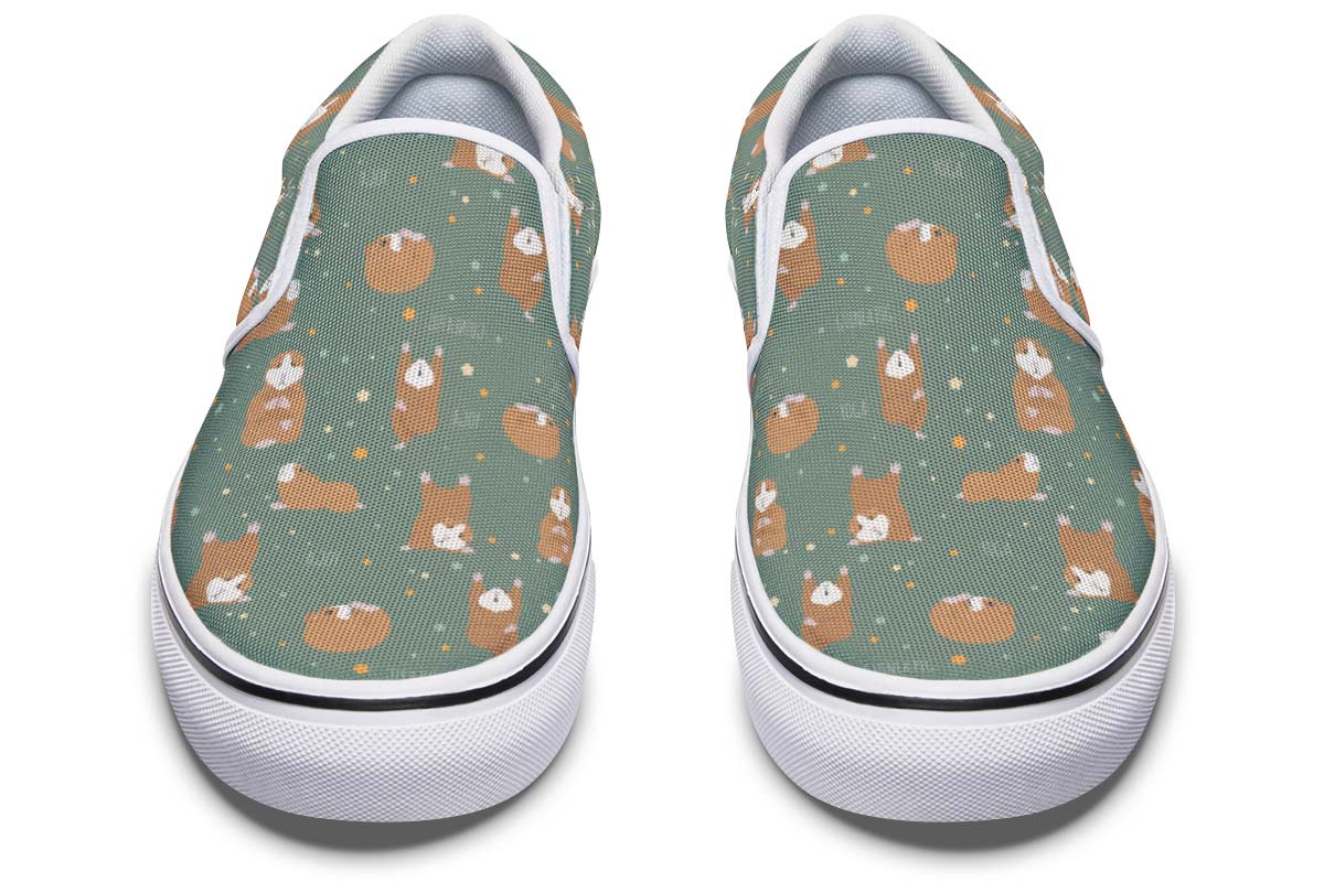 Yoga Guinea Pig Slip-On Shoes