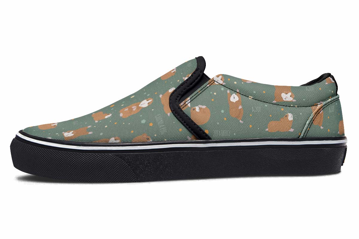 Yoga Guinea Pig Slip-On Shoes