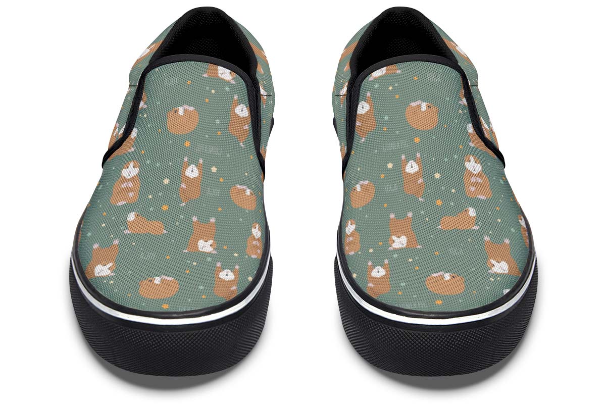 Yoga Guinea Pig Slip-On Shoes