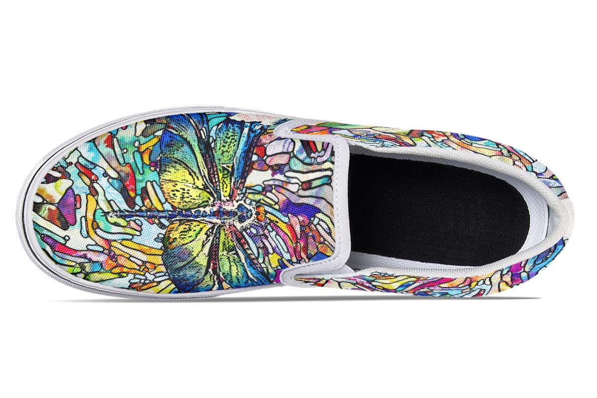 Stained Glass Dragonfly