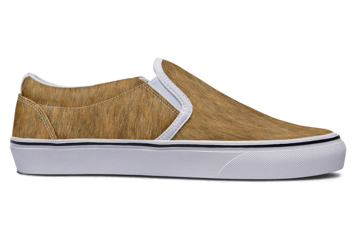 Brown Grass Slipon