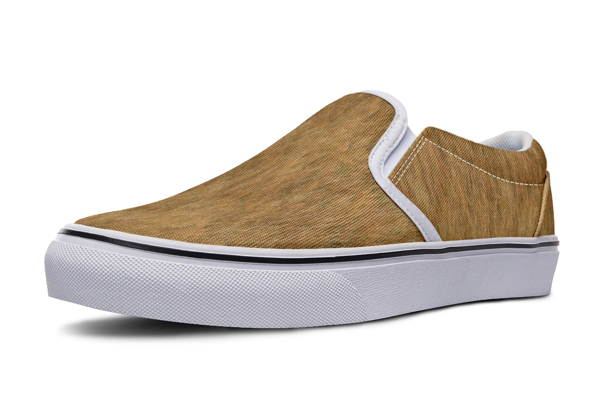 Brown Grass Slipon