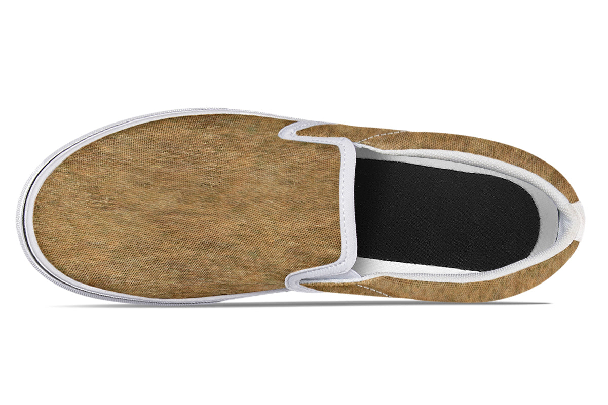 JJ Test Brown Grass Slipon