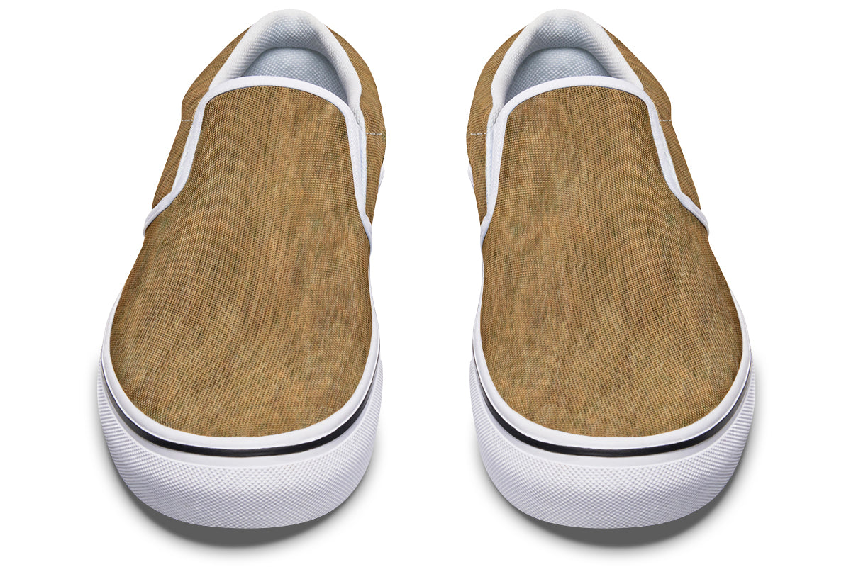 JJ Test Brown Grass Slipon