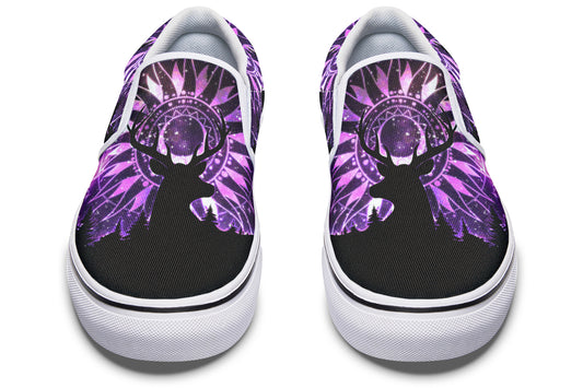 Slipons 322 Deer And Purple Night B W R A D (1)