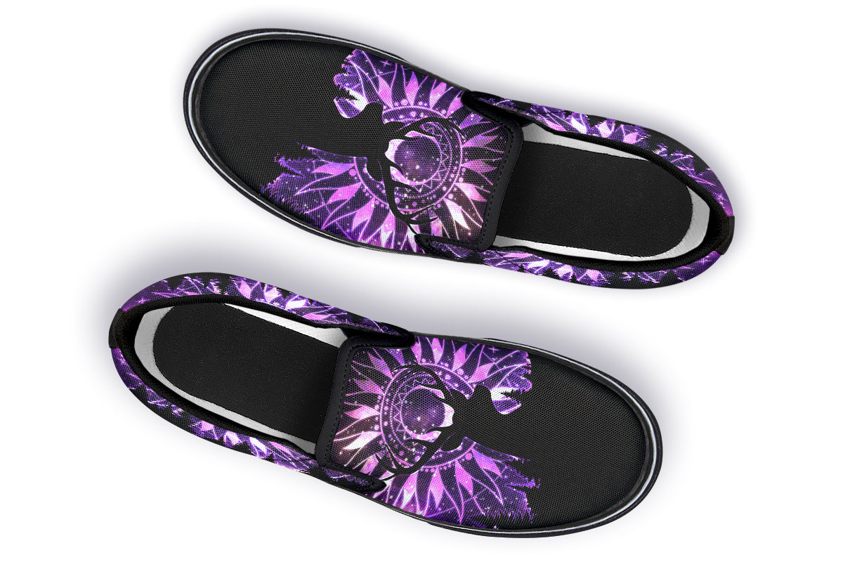 Slipons 322 Deer And Purple Night B W R A D test
