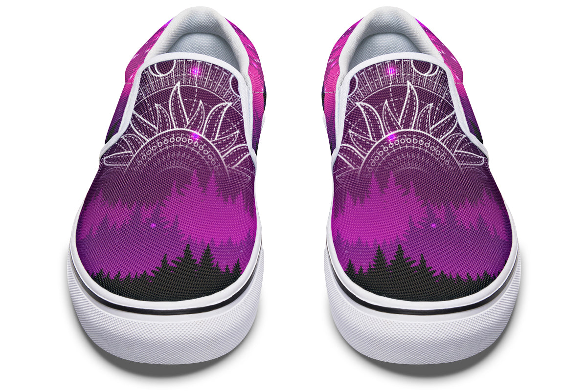 Slipons 322 Deer And Purple Night B W R A D (1)