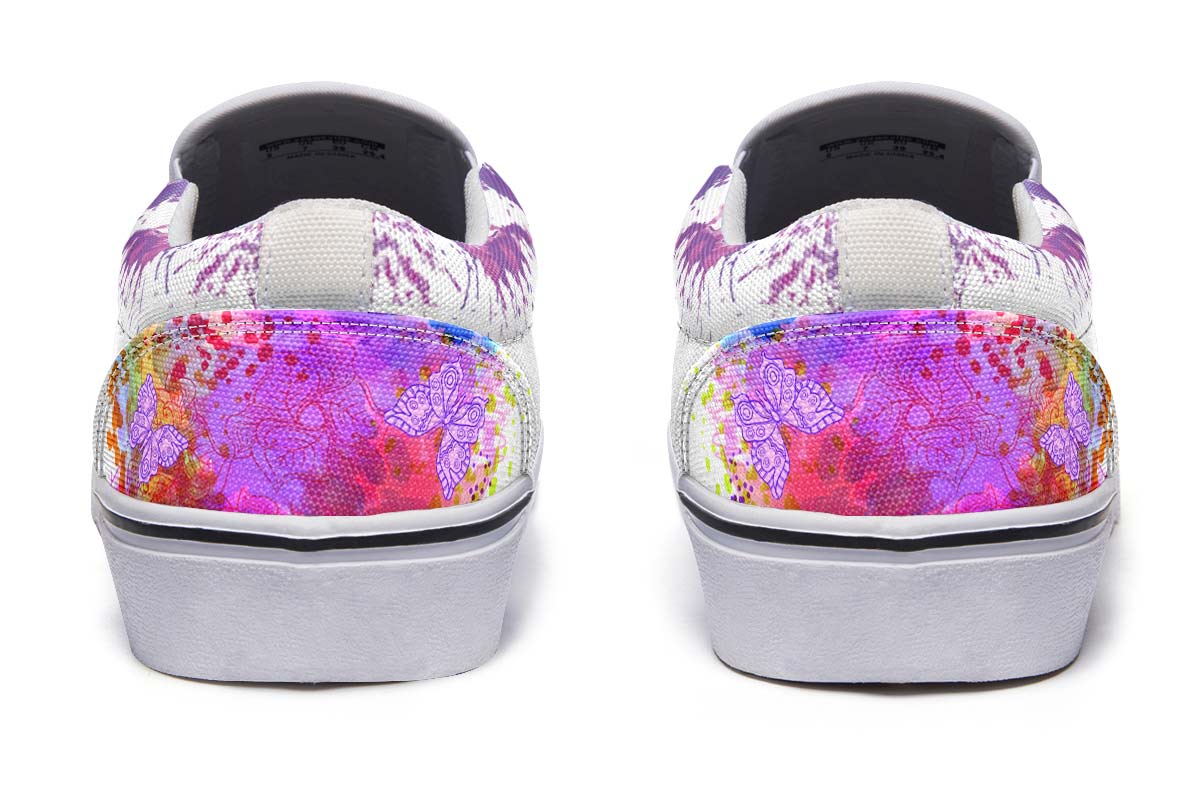 Colorful Peace And Butterflies