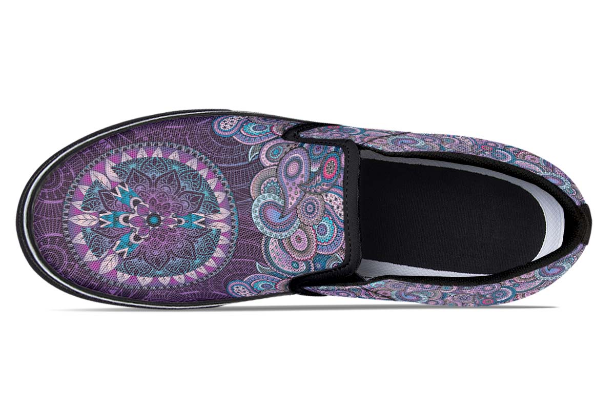 Purple Peace And Mandala
