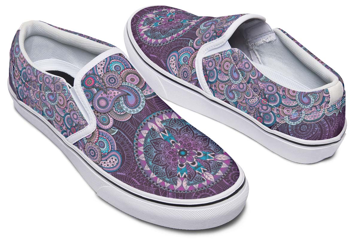 Purple Peace And Mandala