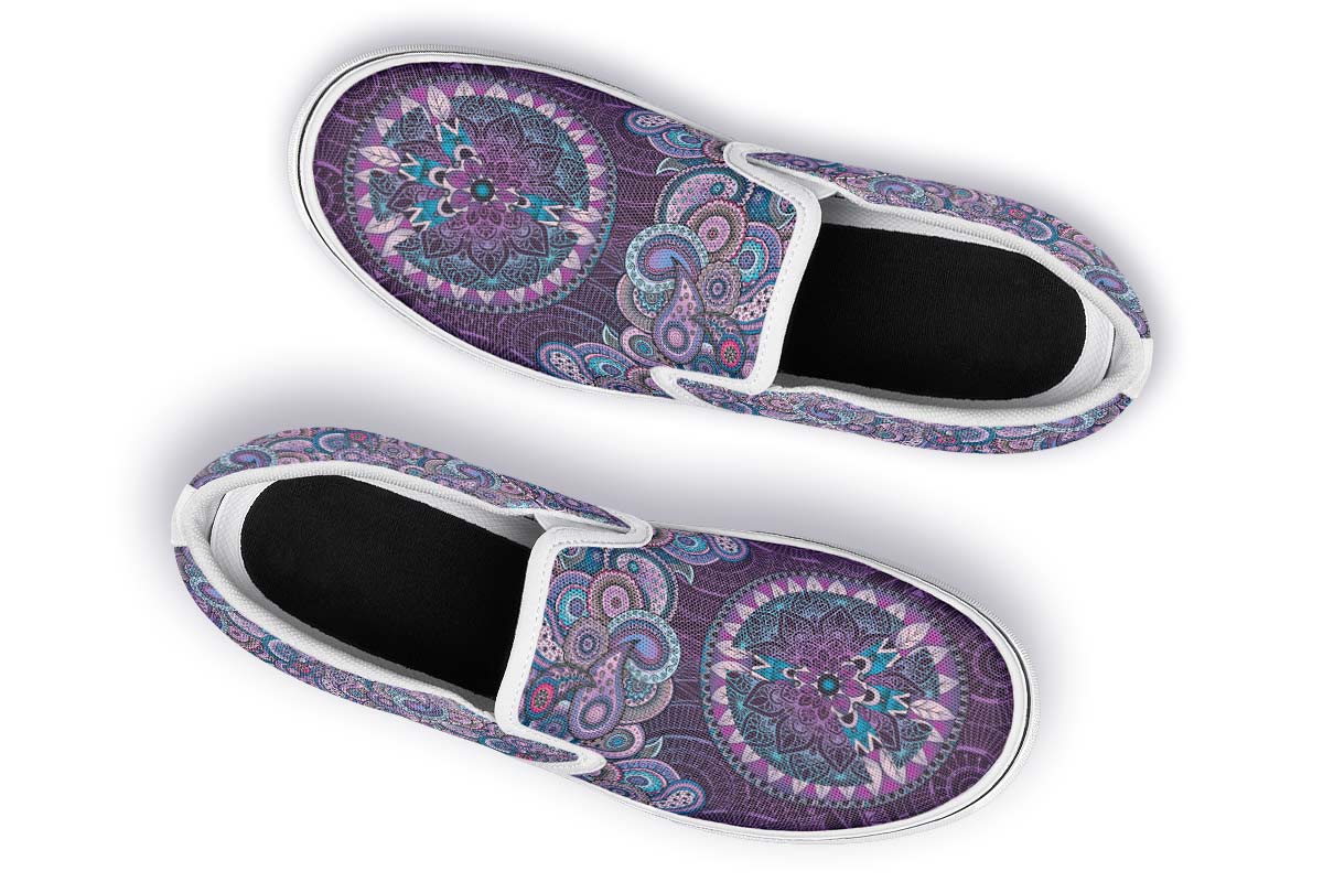 Purple Peace And Mandala