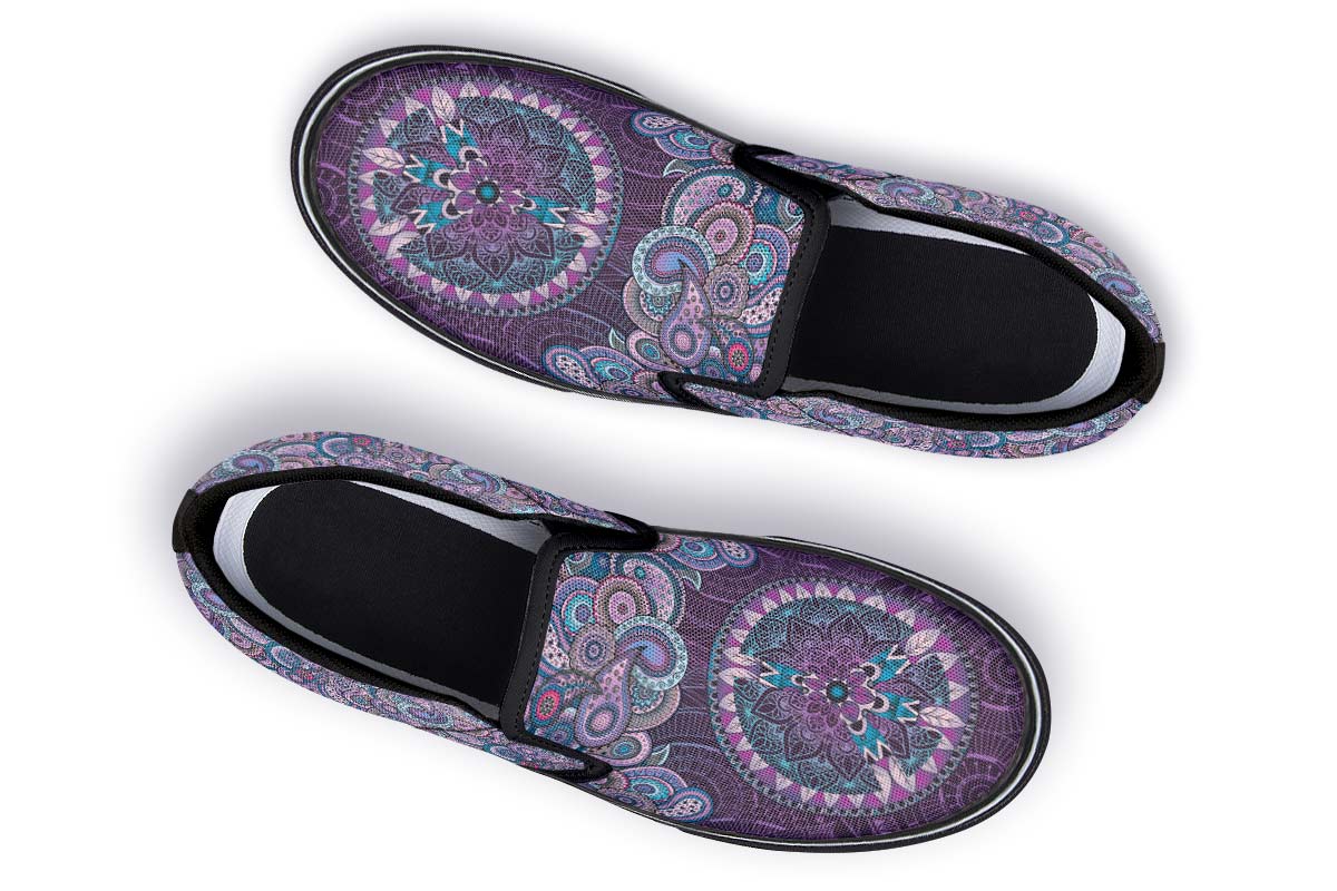 Purple Peace And Mandala