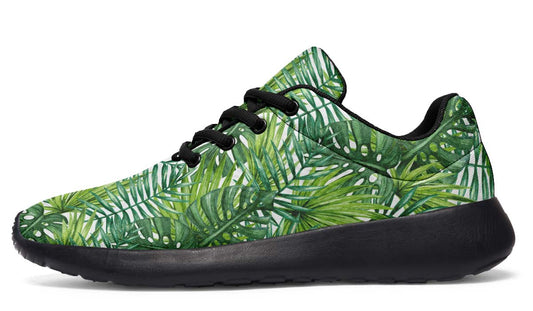 Tropical Leaves White