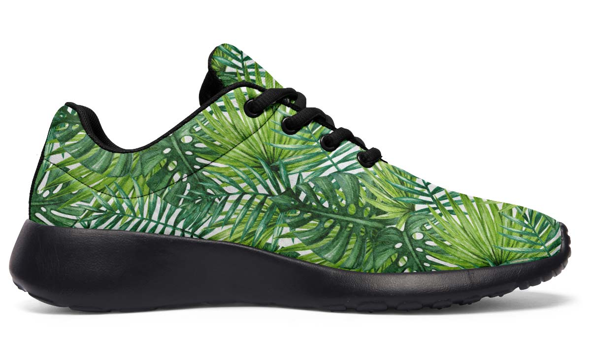 Tropical Leaves White