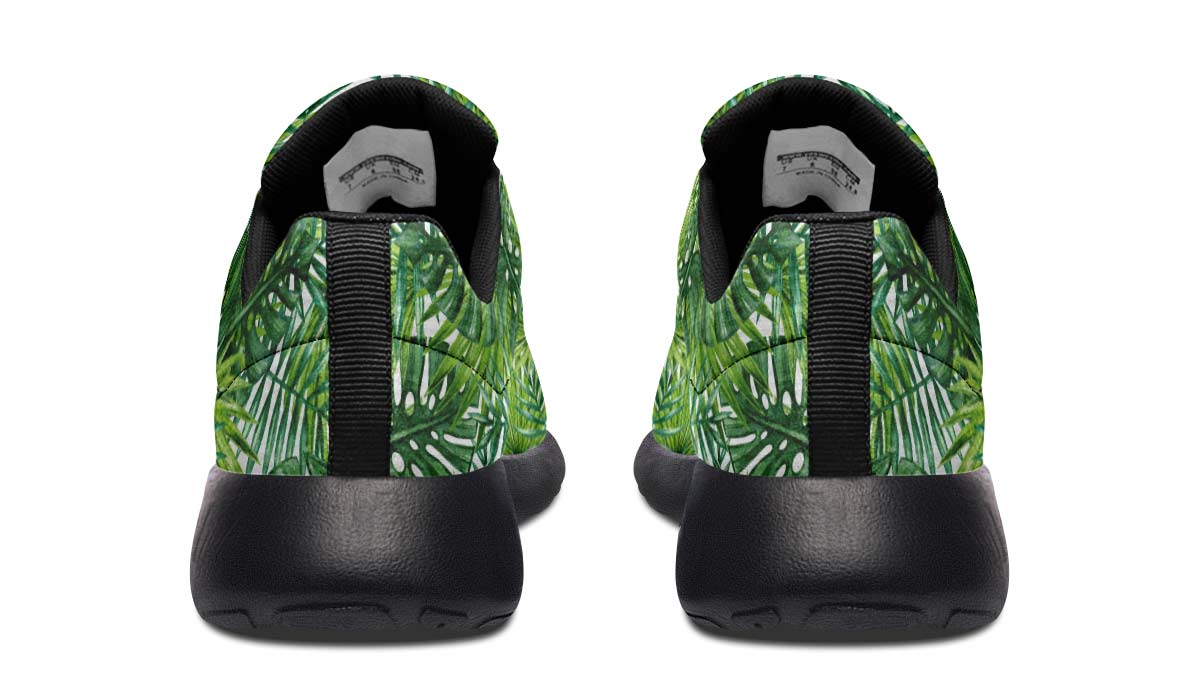 Tropical Leaves White