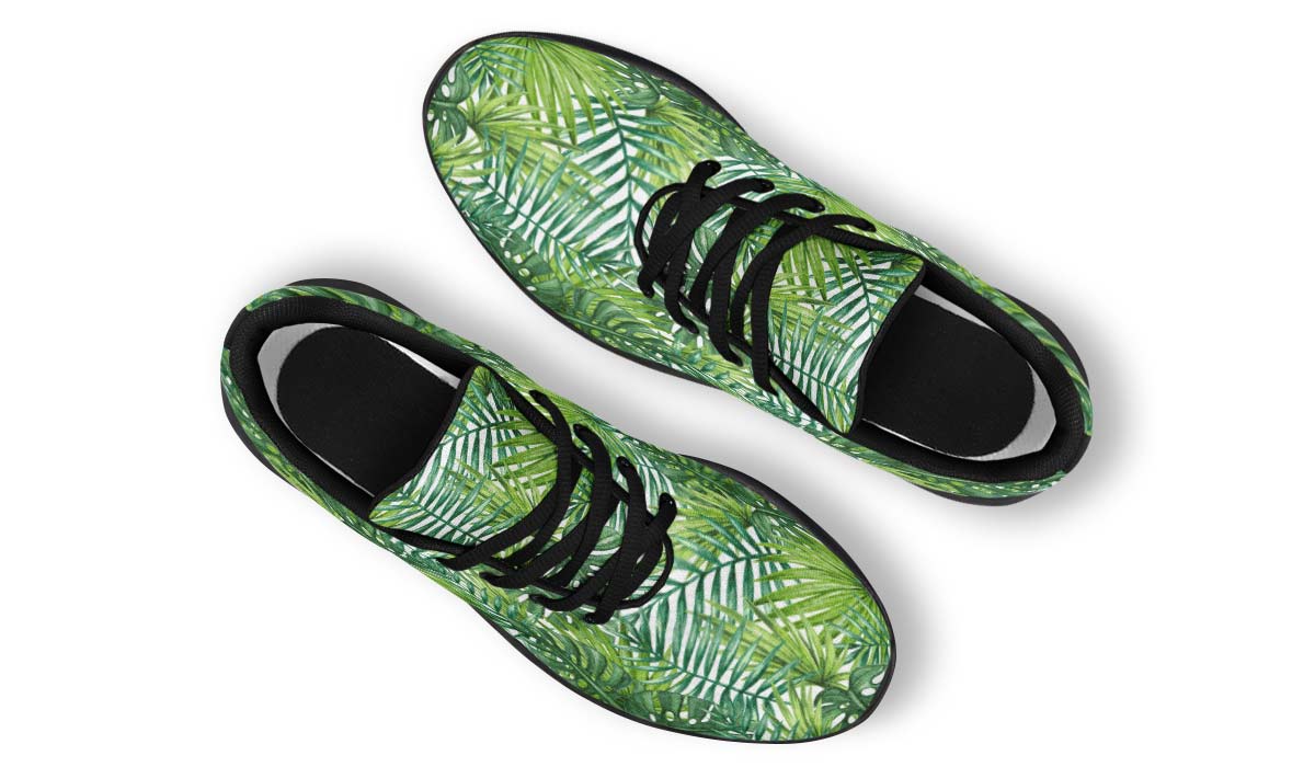 Tropical Leaves White