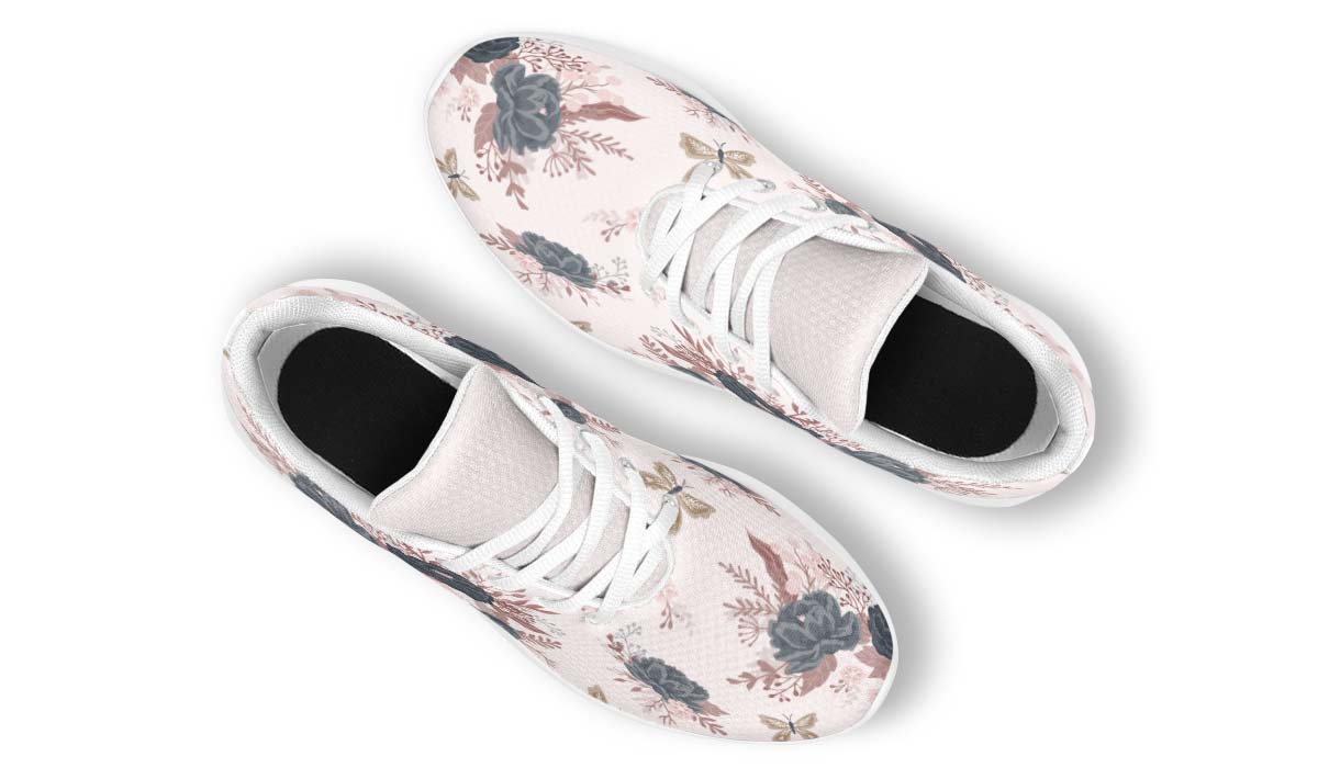 Black Flowers White