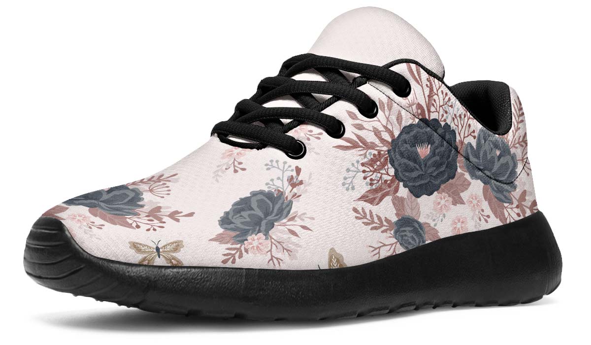 Black Flowers White