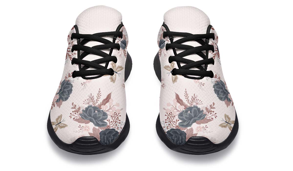 Black Flowers White